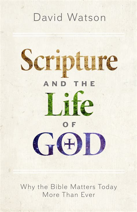 Scripture and the Life of God – My Seedbed