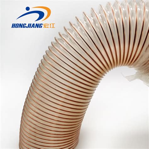 Steel Wire Reinforced PU Air Flexible Ducting Hose China Duct Hose