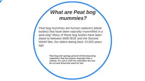 What are Peat bog mummies? by on Prezi