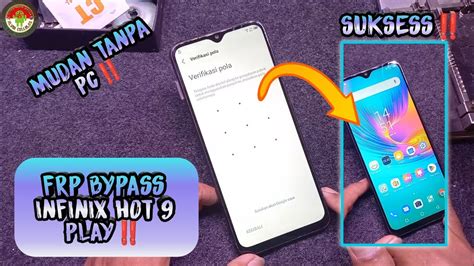 Frp Bypass Infinix Hot Play Android Mudah Tanpa Pc Youtube
