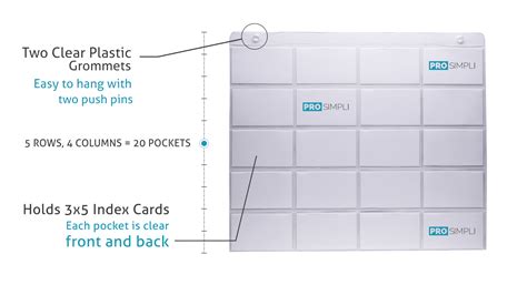 3x5 Index Card Holder for Visualizing Your Notes - ProSimpli