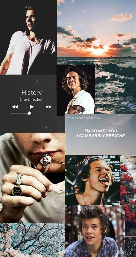 Harry Styles Collage Wallpapers Wallpaper Cave