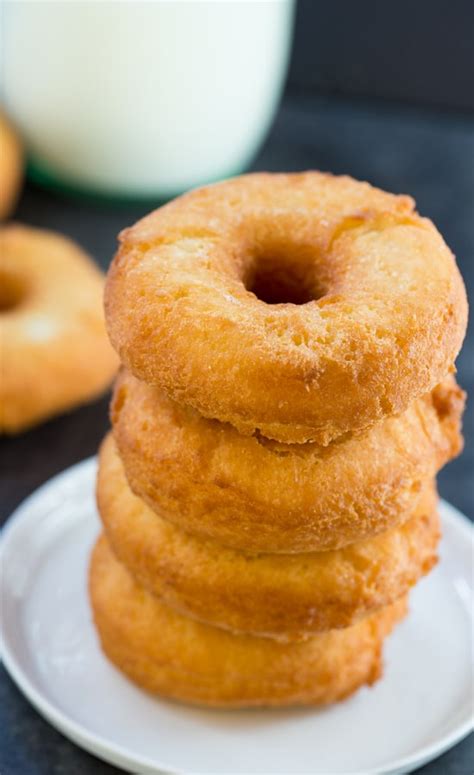 Old Fashioned Buttermilk Doughnuts Spicy Southern Kitchen