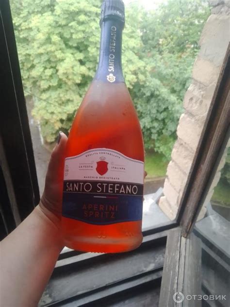 Отзыв о Винный напиток Santo Stefano Aperini Spritz газированный ...