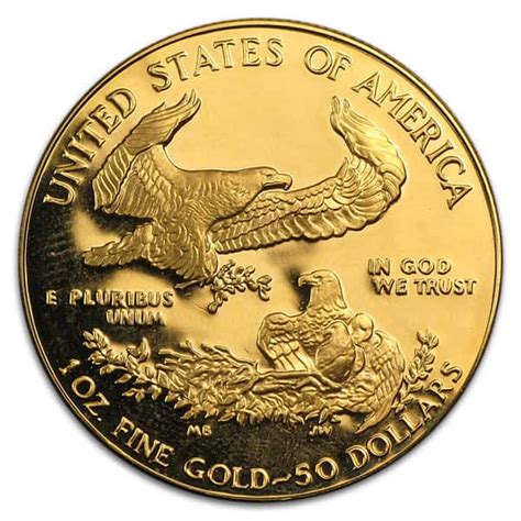 1986 1 Oz Proof Gold American Eagle Coin For Sale Money Metals