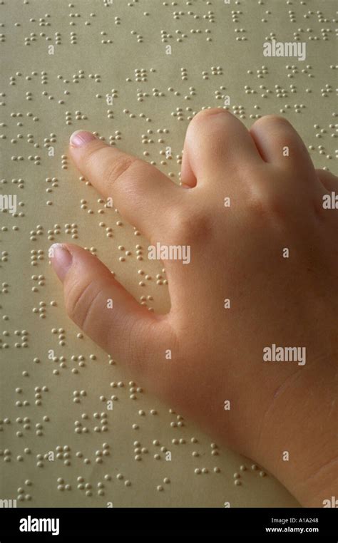 Hands Reading Braille Book Hi Res Stock Photography And Images Alamy