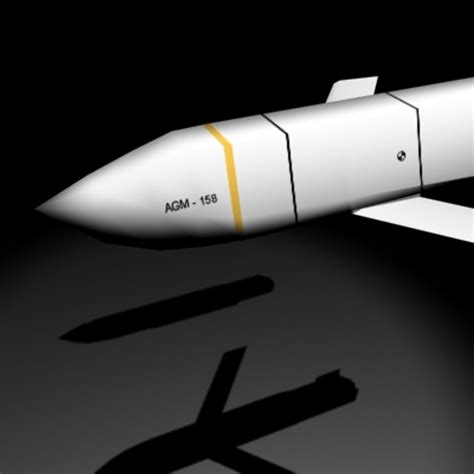 jassm missile 3d model