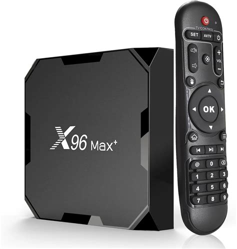 Android 9.0 TV Box, Smart TV Box 4 + 64GB Amlogic S905X3 Media Box ...