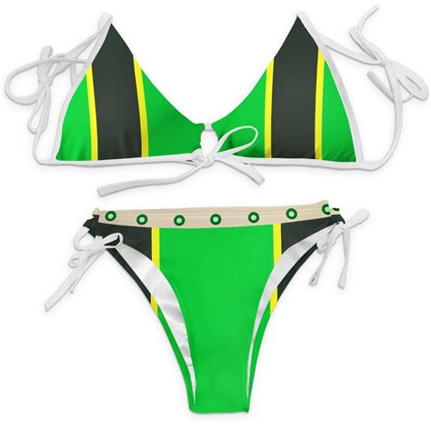 My Hero Academia Swimsuits Ua High Tsuyu Bikini Swimsuit Fdm Anime Swimsuits