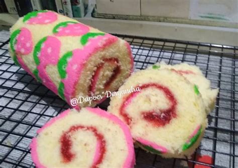 Resep Japanese Roll Cake Oleh Febry Caturia Cookpad