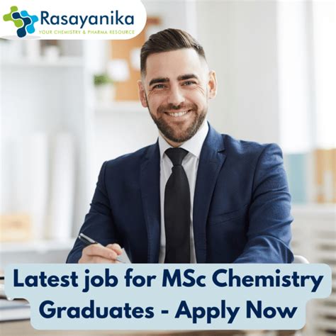 Latest Job For MSc Chemistry Graduates Apply Now