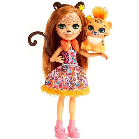 Кукла Enchantimals "Гепард Чериш" (FJJ20) ᐈ Купить с доставкой по ...
