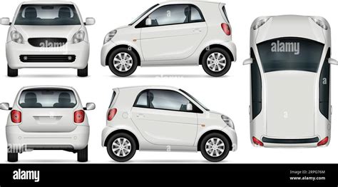 Silver Microcar Stock Vector Images Alamy