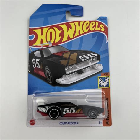 Машинка Hot Wheels коллекционная оригинал 2023 COUNT MUSCULA купить с доставкой по выгодным