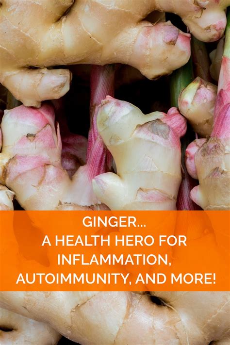 Ginger — A Health Hero For Inflammation Autoimmunity And More Anti Inflammation Recipes