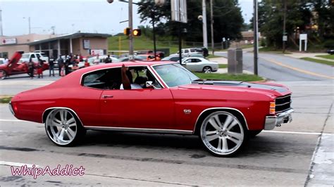 Whipaddict 71 Chevelle Ss On 24 Rasoio Forgiato Riding Around