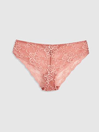 PEMBE Dantelli Bikini Külot 0ST543Z8 FFK LCW