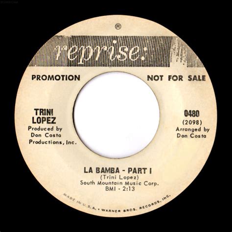 Trini Lopez La Bamba 1966 Vinyl Discogs