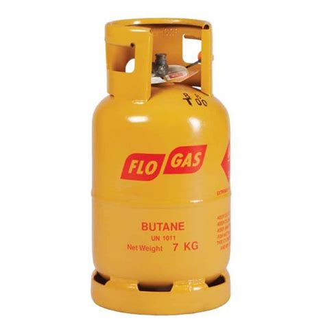 Flogas 7kg Butane Gas Cylinder 21mm Regulator