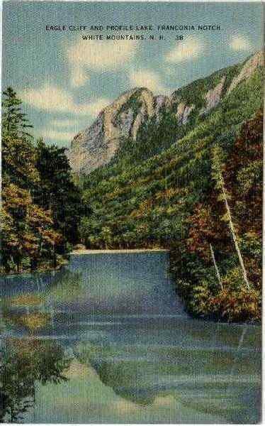 Eagle Cliff And Profile Lake Franconia Notch White Mountains Nh