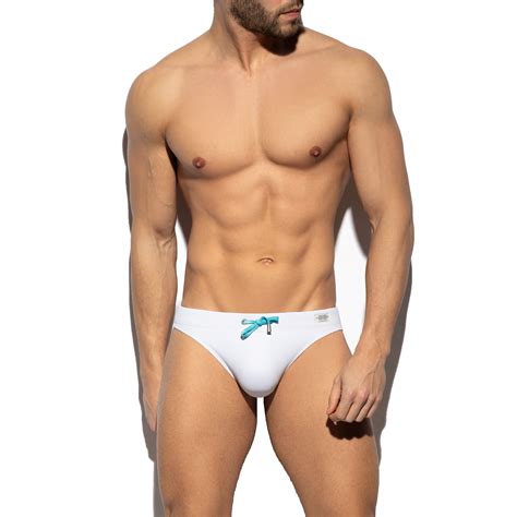 Bikini De Bain Pique Blanc Es Collection Vente Slip De Bain H