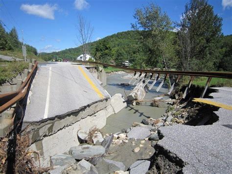 Tropical Storm Irene hits Vermont! Lost a lot of covered bridges and ...