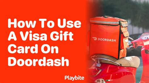 6 Steps To Order Food On Doordash With A Visa Gift Card