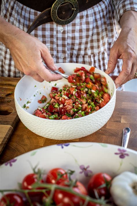 Paradicsomos Bruschetta Egy Hu