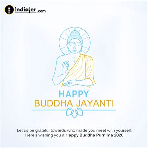 Free Happy Buddha Jayanti Wishes Greeting Card Images With Quotes