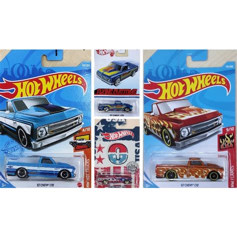 Hot Wheels 67 Chevy C10 Series For Collections And Gifts Shopee Malaysia