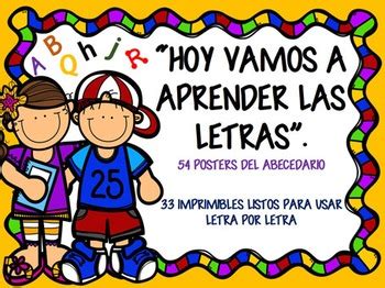 Hoy Vamos A Aprender Las Letras By Bitsybee TPT