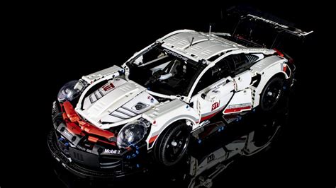 Lego Technic Porsche 911 Rsr 42096 Race Car Building Set 1580 Pieces