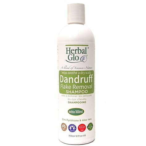 Herbal Glo Dandruff Flake Removal Shampoo Canadian Made Haircare All Things Being Eco