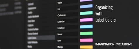 Organizing Footage with Label Colors | Imagination Creations | Video ...