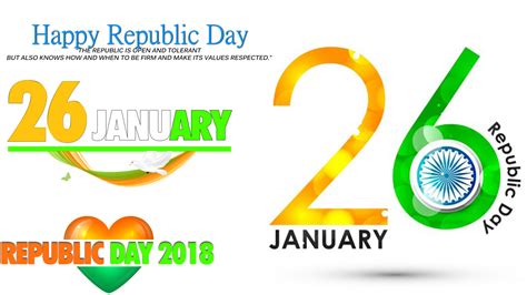 Republic Day Png Text For Picsart And Photoshop Editing Part 2