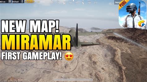 My First Gameplay On The NEW MIRAMAR MAP Desert Map PUBG Mobile