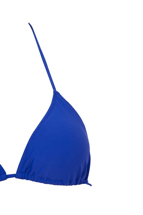 Blue Woman Fall In Love Regular Fit Bikini Top DeFacto
