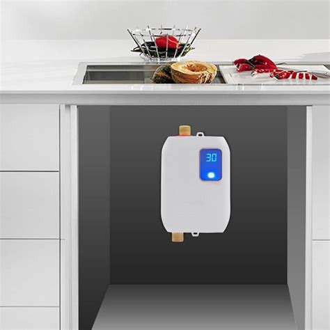 Under Sink On Demand Hot Water Heater Review Tankless Best