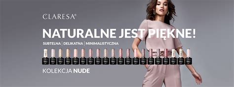Claresa Lakier Hybrydowy Nude G Claresa Wyj Tkowe Lakiery Hybrydowe
