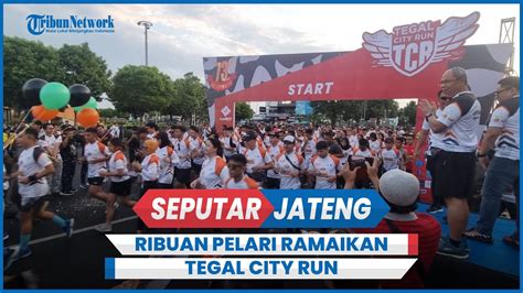 Hut Kodim Tegal Ribuan Pelari Ramaikan Tegal City Run V