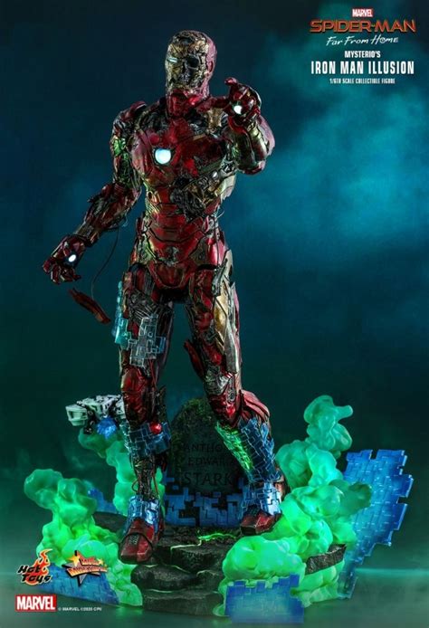 Mysterio S Iron Man Illusion Aus Marvel Blockbuster Spider Man Far From Home Von Hot Toys Mms