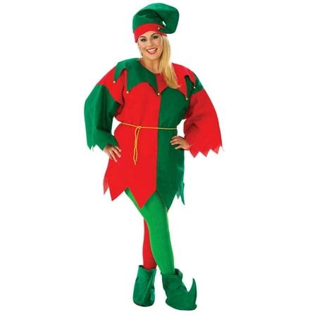 Adult Economy Elf Plus Size Costume - Walmart.com