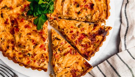 Receta Quiche De Pollo Gourmet