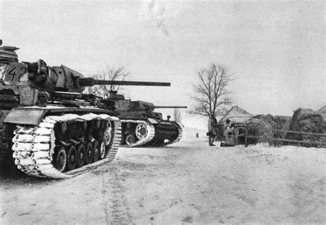 Panzer III With Winterketten 1943 Ostfront World War Photos