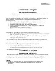 Assessment Tasks BSBFIA401 Pdf ASSESSMENT 1 PROJECT STUDENT