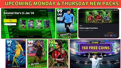 EFootball Upcoming Monday Thursday New POTW Epic Campaign In