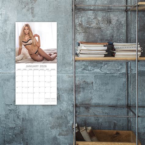 Square Wall Calendar Lingerie Wholesale Stationery