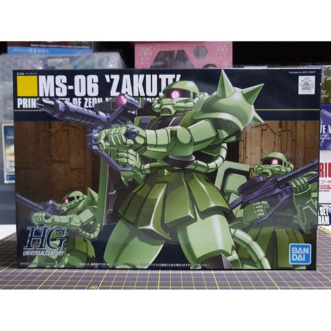 HGUC Box No 040 1 144 Scale MS 06 Zaku II Mass Production Type