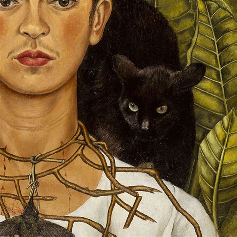 Analyse Autoportrait au collier dépines et colibri Frida Kahlo