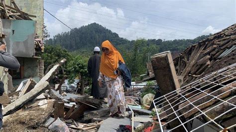 Bantuan Tahap Pertama Segera Disalurkan Rumah Rusak Akibat Gempa